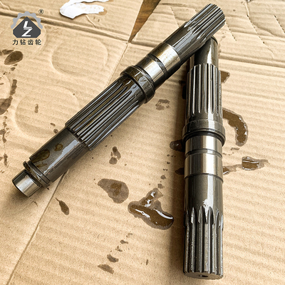Piezas de maquinaria de construcción de Gear Pinion Shaft del excavador de PC120-6 4D102