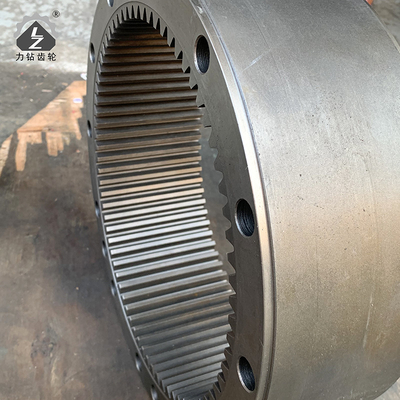 Excavador rotatorio Construction Machinery Parts de Ring Gear R245 del oscilación
