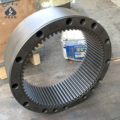 Excavador rotatorio Construction Machinery Parts de Ring Gear R245 del oscilación
