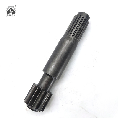 Eje de caja de cambios central llano del viaje de Pinion Shaft PC200 8 del excavador primer