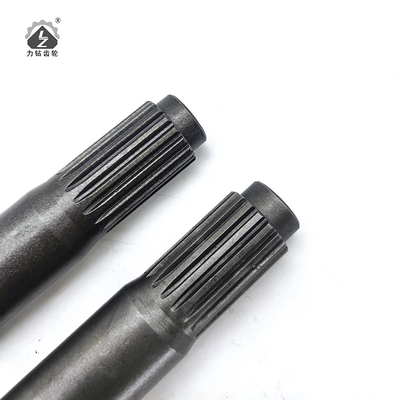 Eje de caja de cambios central llano del viaje de Pinion Shaft PC200 8 del excavador primer