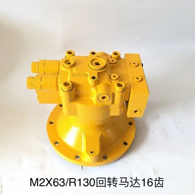 Excavador rotatorio Slew Motor de Swing Drive M2X63 R130 del excavador de la caja de cambios del viaje